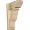 Ekena Millwork Funston Slat Rough Sawn Outlooker, Douglas Fir, 8"W x 18"D x 26"H OUT08X18X26FST06RDF - alternate 1